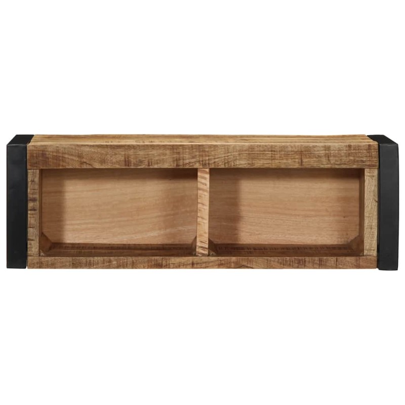 ντουλάπι τηλεόρασης vidaXL 80x30x25 cm Στερεό ακατέργαστο ξύλο Mango