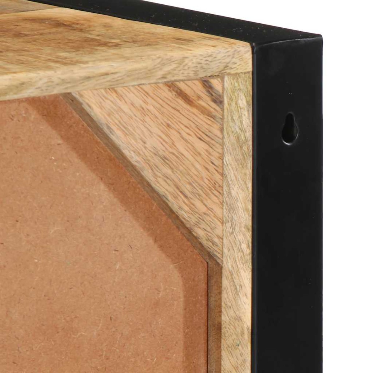 ντουλάπι τηλεόρασης vidaXL 80x30x25 cm Στερεό ακατέργαστο ξύλο Mango