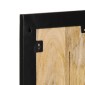 vidaXL Ράφι για παλτά 40x2x80 cm Στερεό ακατέργαστο ξύλο Mango