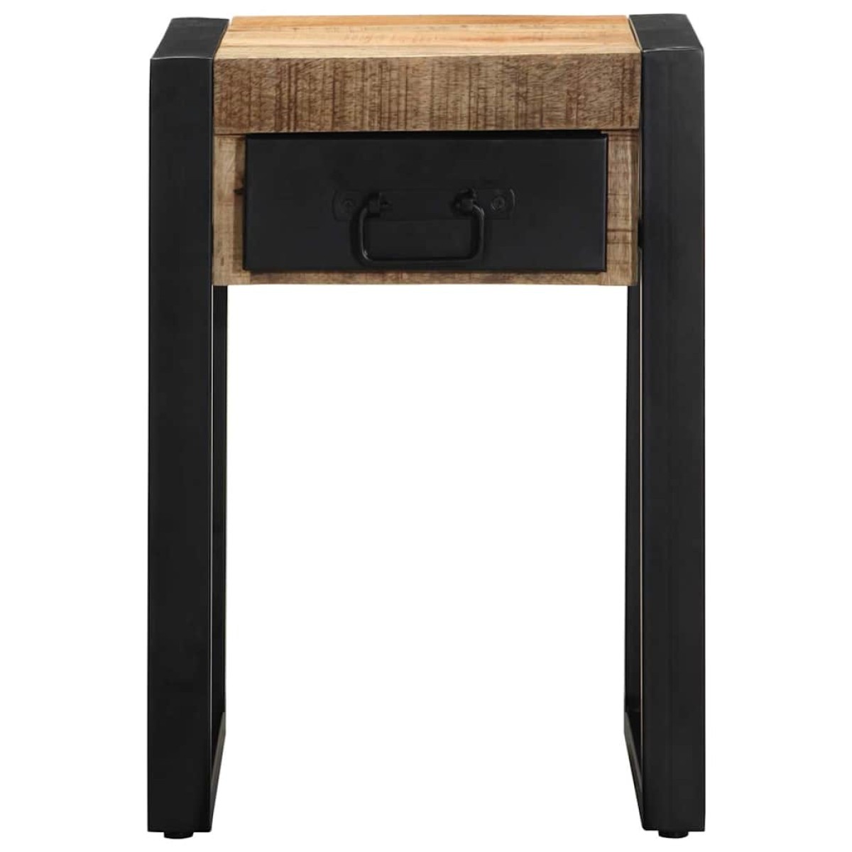 vidaXL Side Table 35x35x50 cm Στερεό ακατέργαστο ξύλο Mango
