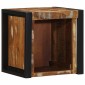 vidaXL Κομοδίνα 2 τεμάχια Πολύχρωμο 40x35x40cm Ξύλο μασίφ αναγεννημένο