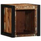 vidaXL Κομοδίνα 2 τεμάχια Πολύχρωμο 40x35x40cm Ξύλο μασίφ αναγεννημένο