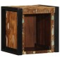 vidaXL Κομοδίνα 2 τεμάχια Πολύχρωμο 40x35x40cm Ξύλο μασίφ αναγεννημένο