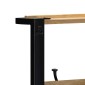 vidaXL Ράφι για ρούχα 80x40x190 cm Στερεό ακατέργαστο ξύλο Mango