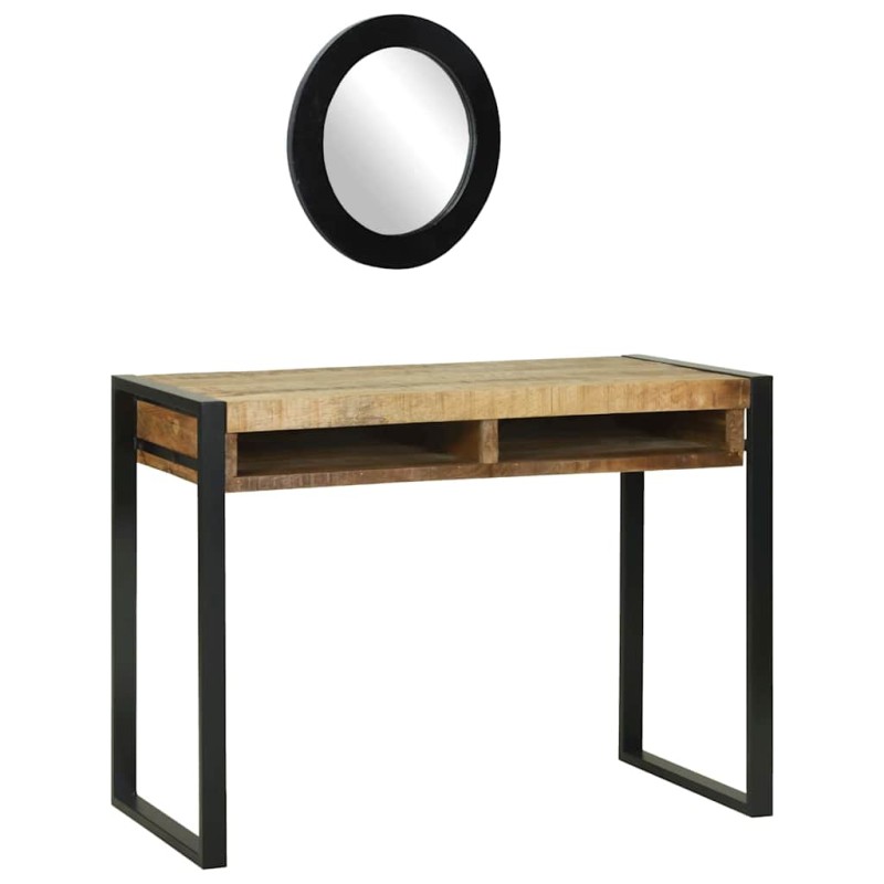 vidaXL Τραπέζι περιποίησης Καφέ 100 x 50 x 75 cm Μασίφ ξύλο μάνγκο