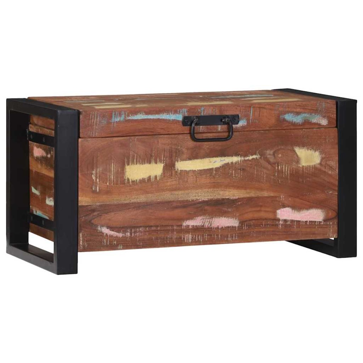 vidaXL Αποθηκευτικές Κάσες 60 x 30 x 30 cm Μασίφ ανακυκλωμένο ξύλο