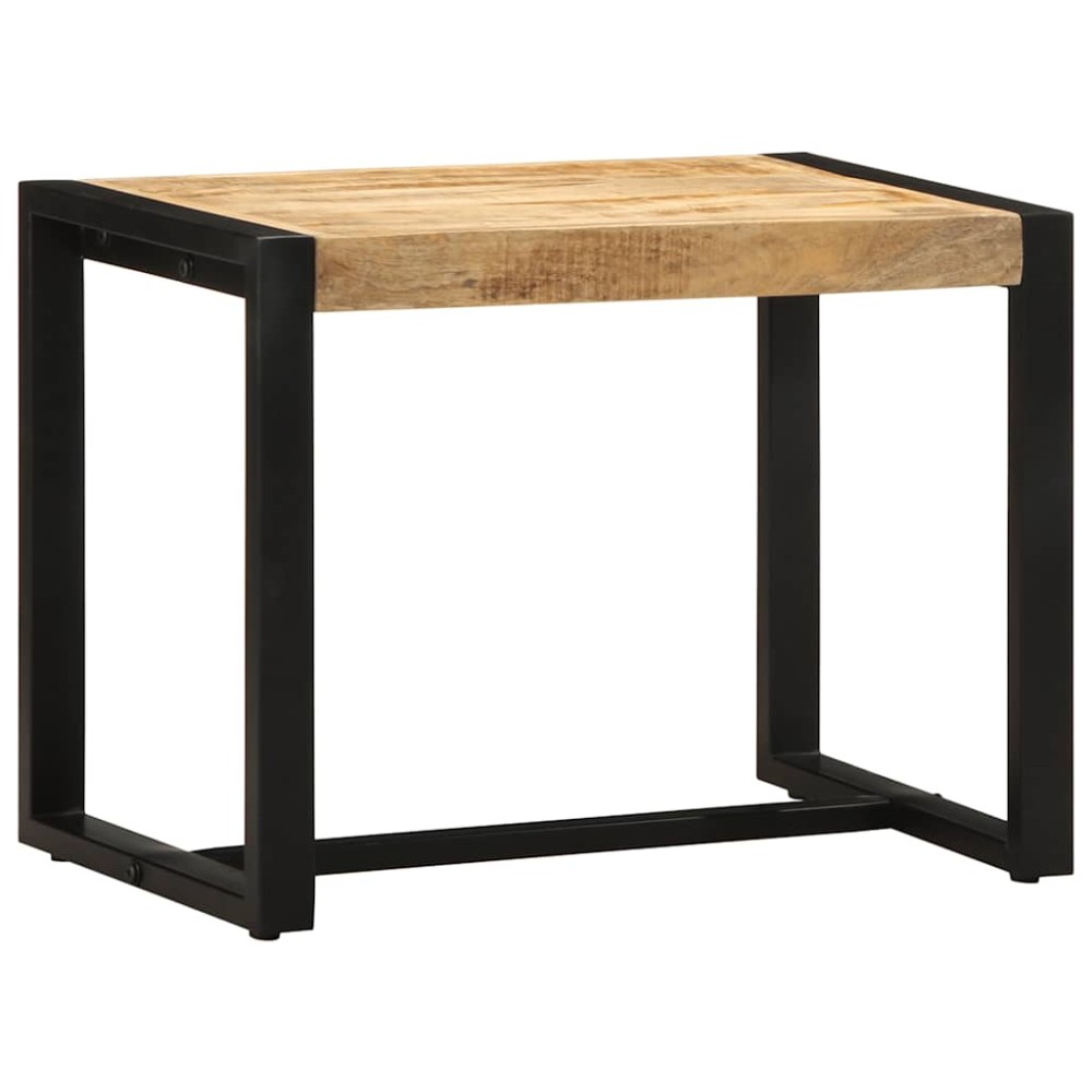 Πάγκος vidaXL 60x35x45 cm Στερεό ακατέργαστο ξύλο Mango