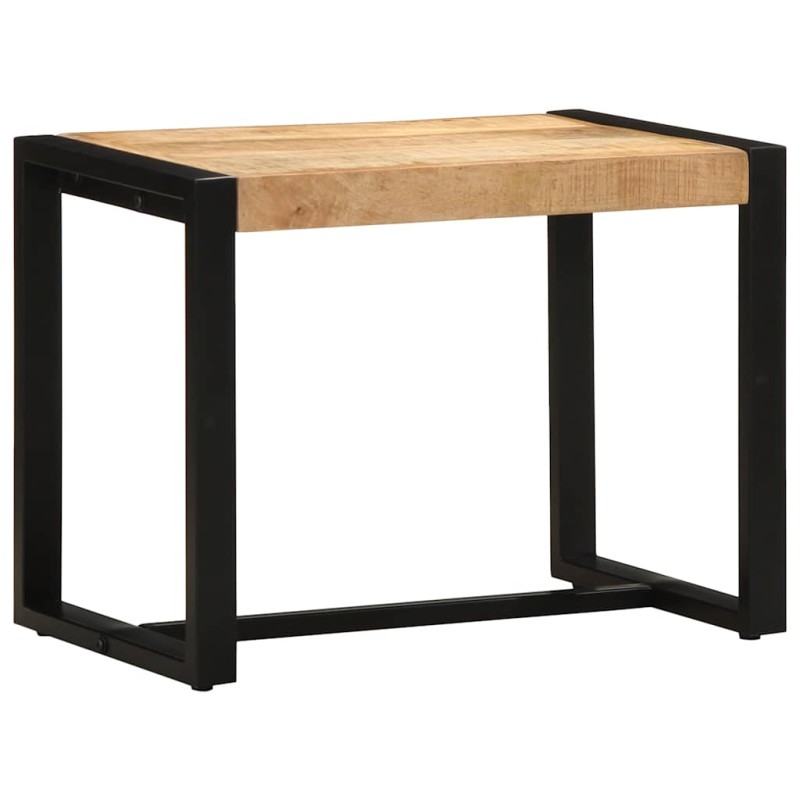Πάγκος vidaXL 60x35x45 cm Στερεό ακατέργαστο ξύλο Mango