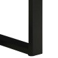 vidaXL Πάγκος Πολύχρωμος 60x35x45 εκ. από Μασίφ Ξύλο Ανακυκλωμένου Ξύλου