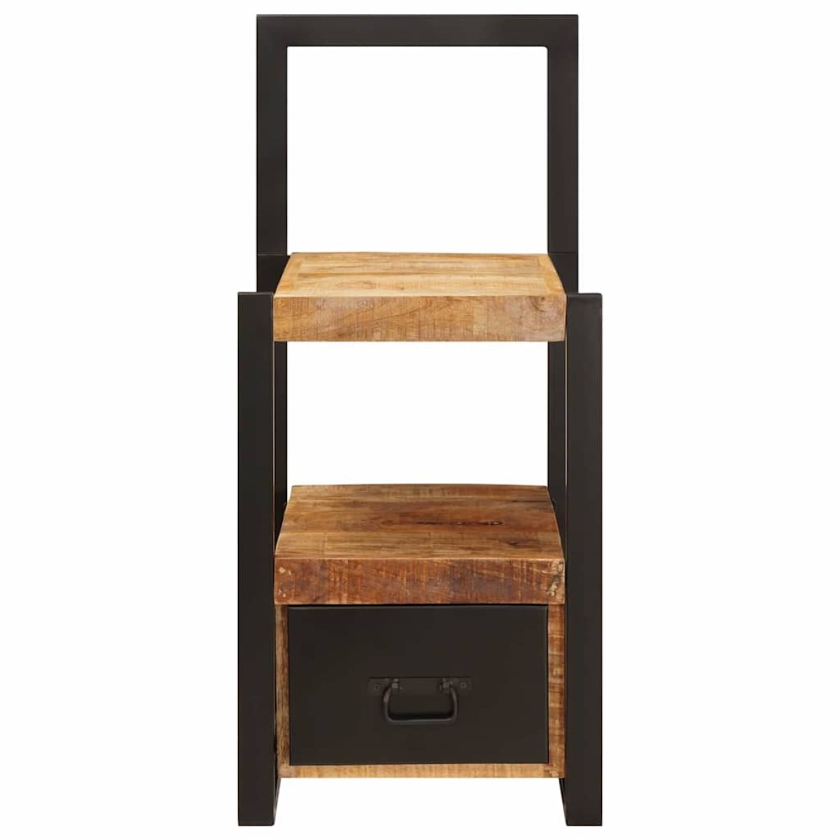 vidaXL Βάση Ρούχων με συρτάρι Καφέ 40 x 40 x 90 cm Στερεό ξύλο μάνγκο