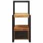 vidaXL Βάση Ρούχων με συρτάρι Καφέ 40 x 40 x 90 cm Στερεό ξύλο μάνγκο
