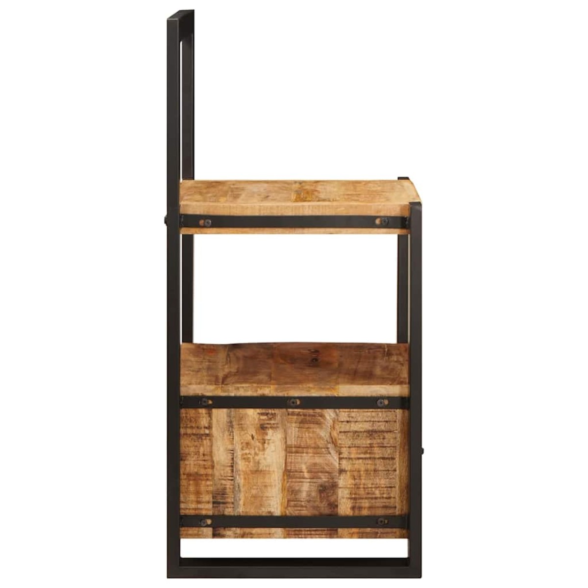 vidaXL Βάση Ρούχων με συρτάρι Καφέ 40 x 40 x 90 cm Στερεό ξύλο μάνγκο