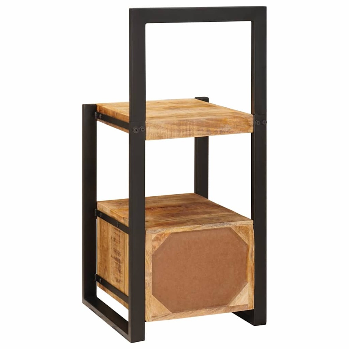 vidaXL Βάση Ρούχων με συρτάρι Καφέ 40 x 40 x 90 cm Στερεό ξύλο μάνγκο