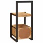 vidaXL Βάση Ρούχων με συρτάρι Καφέ 40 x 40 x 90 cm Στερεό ξύλο μάνγκο
