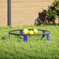 vidaXL Roundnet Σετ με 3 μπάλες και επιπλέον αντλία Ø90x20 εκ.