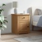 vidaXL Κομοδίνο PANAMA 46x40x57 εκ. από Μασίφ Ξύλο Πεύκου
