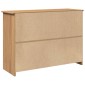vidaXL Μπουφές με Συρτάρια PANAMA 112x40x80 εκ. από Μασίφ Ξύλο Πεύκου
