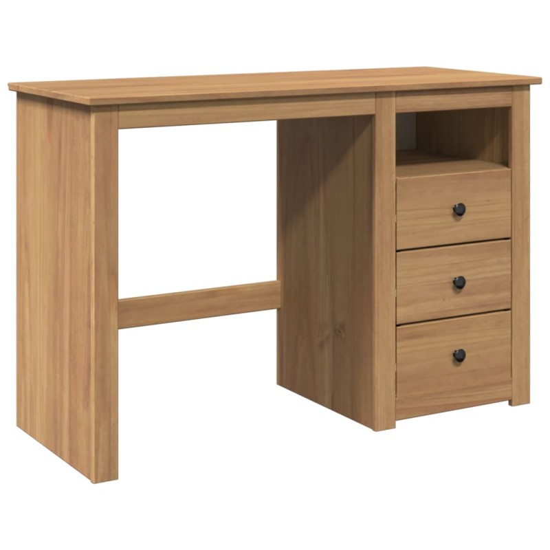 vidaXL Γραφείο PANAMA 112x45x75 εκ. από Μασίφ Ξύλο Πεύκου