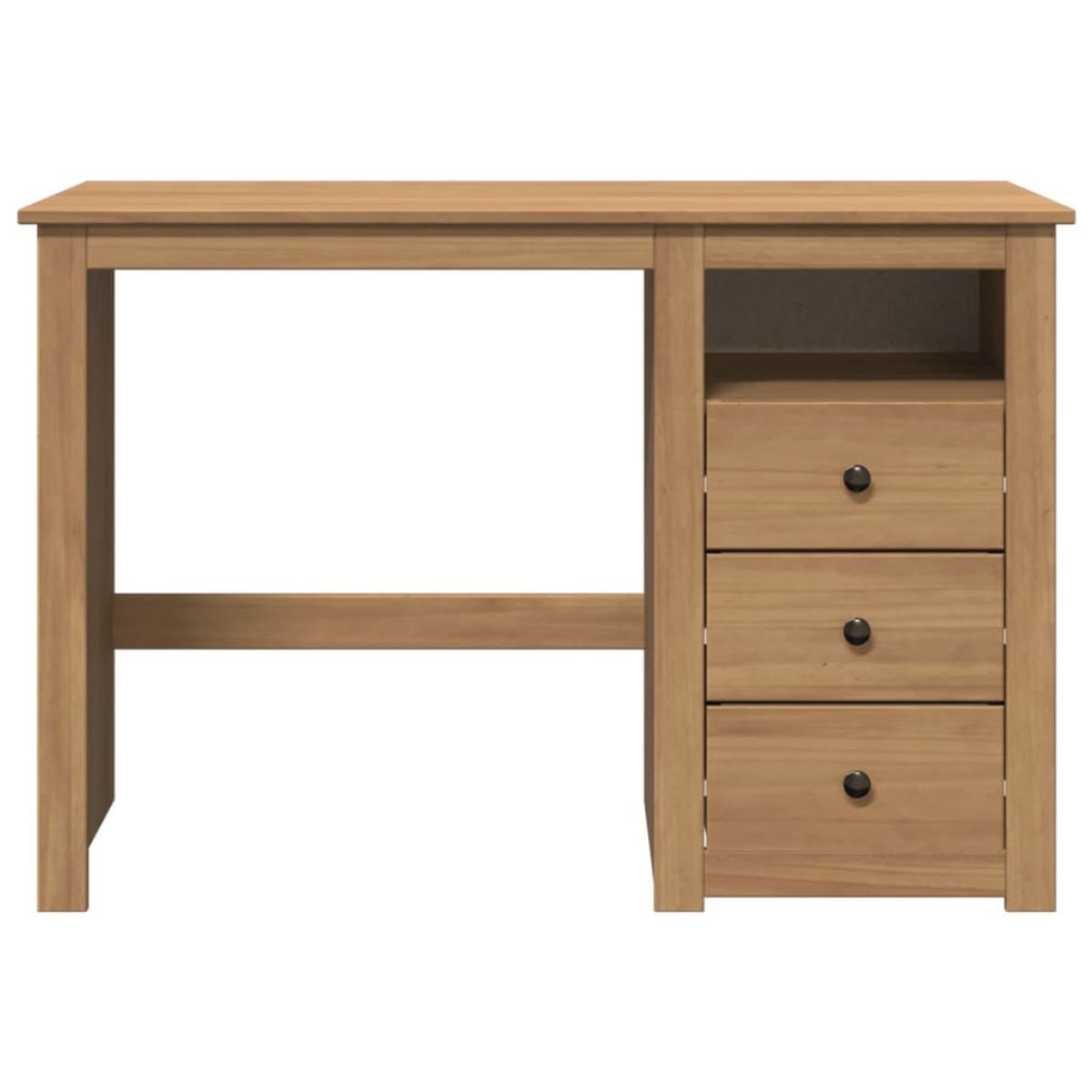 vidaXL Γραφείο PANAMA 112x45x75 εκ. από Μασίφ Ξύλο Πεύκου