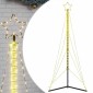 vidaXL Χριστουγεννιάτικο δέντρο LED 483 LED Θερμό Λευκό 240 εκ.