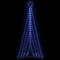 vidaXL Χριστουγεννιάτικο δέντρο LED 339 LED μπλε 187 εκ.