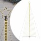 vidaXL Χριστουγεννιάτικο δέντρο LED 789 LED Ζεστό Λευκό 476 εκ.