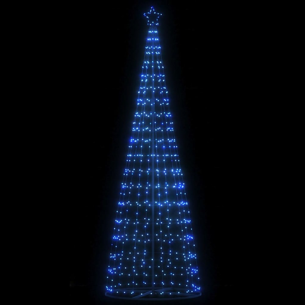 vidaXL Χριστουγεννιάτικο δέντρο LED 550 LED μπλε 300 εκ.