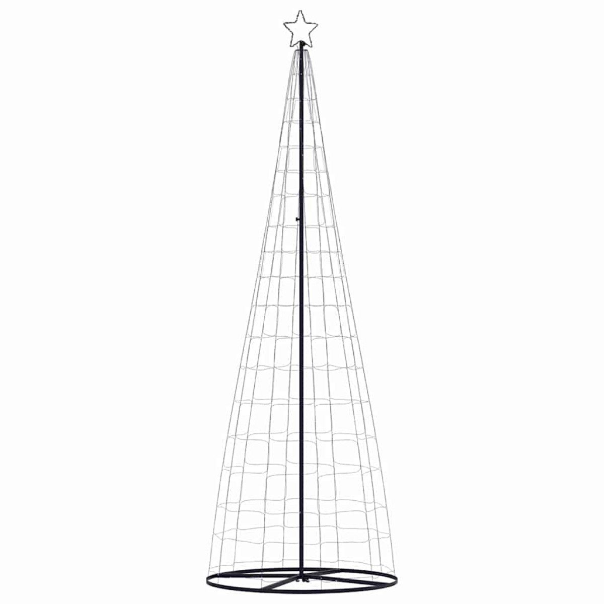 vidaXL Χριστουγεννιάτικο δέντρο LED 550 LED μπλε 300 εκ.