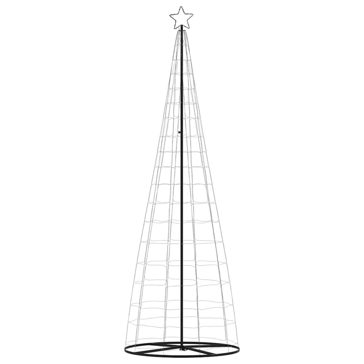 vidaXL Χριστουγεννιάτικο δέντρο LED 550 LED μπλε 300 εκ.