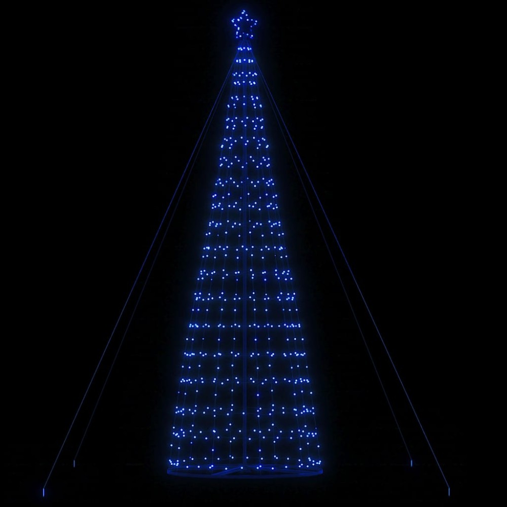vidaXL Χριστουγεννιάτικο δέντρο LED 1534 LED μπλε 500 εκ.