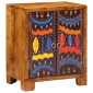 vidaXL Sideboard Πολύχρωμο 50x35x60 μασίφ ξύλο ακακίας