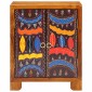 vidaXL Sideboard Πολύχρωμο 50x35x60 μασίφ ξύλο ακακίας