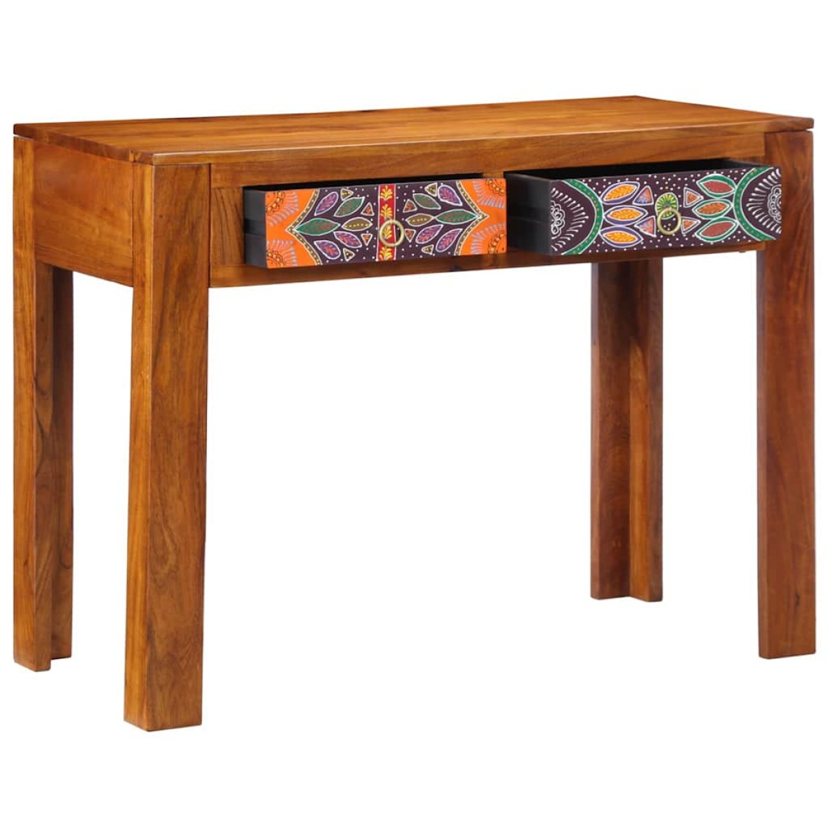 vidaXL Γραφείο γραφής Καφέ 100 x 50 x 75 cm