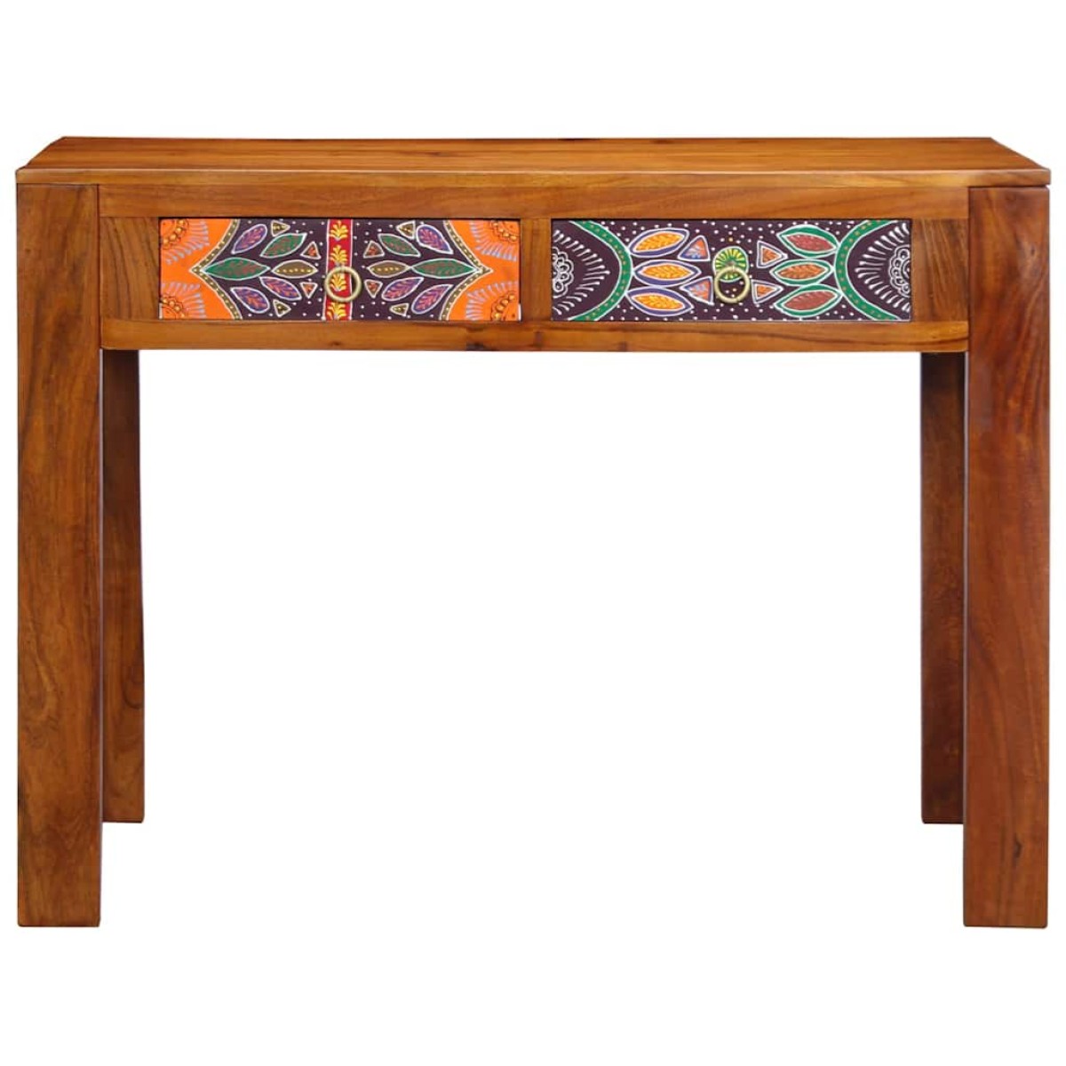vidaXL Γραφείο γραφής Καφέ 100 x 50 x 75 cm