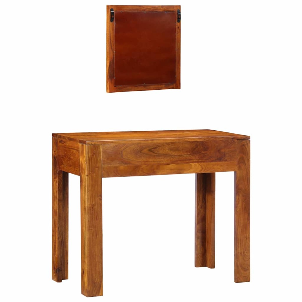 vidaXL Τραπέζι περιποίησης Καφέ 90 x 45 x 75 cm Στερεό Ξύλο Ακακίας