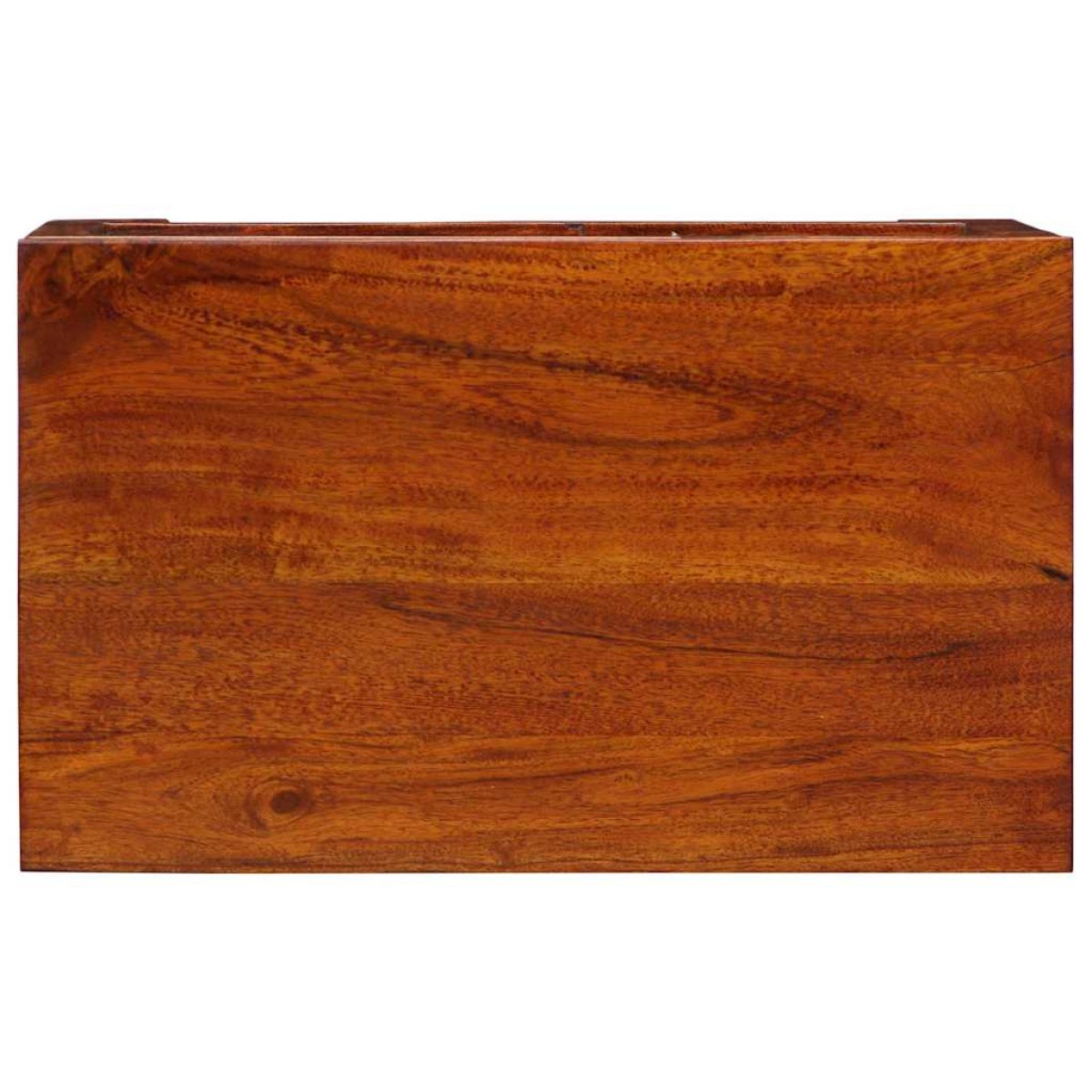 vidaXL Κουτί αποθήκευσης Πολύχρωμο 50 x 30 x 40 εκ. Μασίφ ξύλο ακακίας