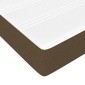 vidaXL Στρώμα με Pocket Springs για Παιδιά Μεσαίας Σκληρότητας Σκ Καφέ 80x160εκ Υφασμάτινο