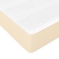 vidaXL Στρώμα με Pocket Springs για Παιδιά Μεσαίας Σκληρότητας Κρεμ 80x160εκ Υφασμάτινο