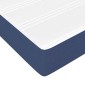 vidaXL Στρώμα με Pocket Springs για Παιδιά Μεσαίας Σκληρότητας Μπλε 80x160εκ Υφασμάτινο