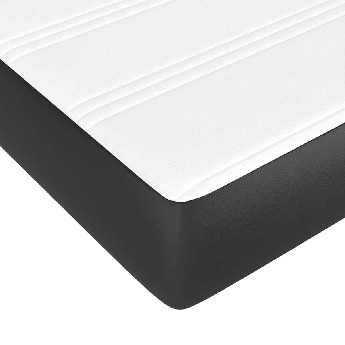 vidaXL Στρώμα με Pocket Springs για Παιδιά Μεσαίας Σκληρότητας 80x160 εκ Συνθετικό Δέρμα