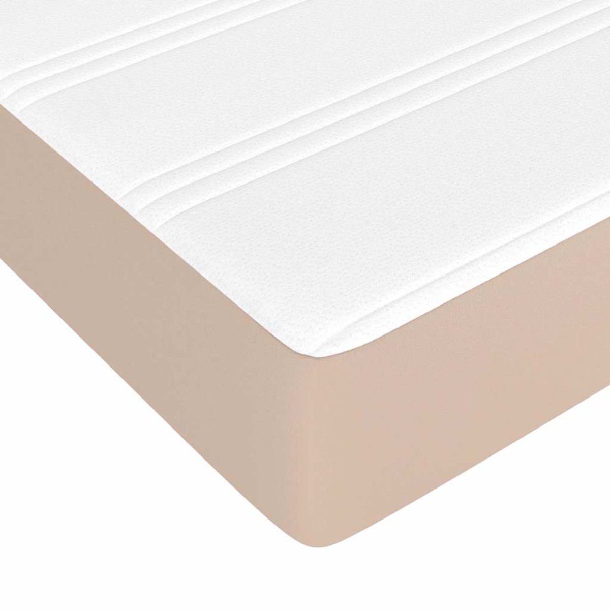 vidaXL Στρώμα με Pocket Springs για Παιδιά Μεσαίας Σκληρότητας 80x160 εκ Συνθετικό Δέρμα