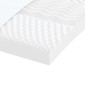 vidaXL Στρώμα Αφρού 7 Ζωνών Σκληρότητα 20 ILD Λευκό 80x220 εκ.