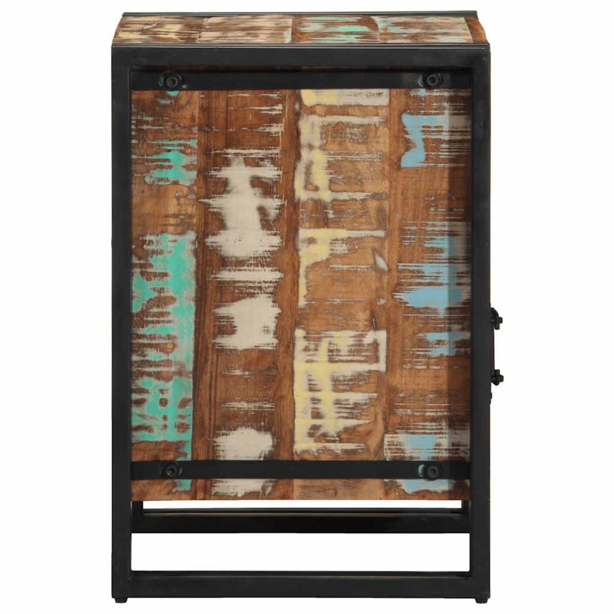 vidaXL Κομοδίνο 40x40x59 εκ. από Μασίφ Ξύλο Ανακυκλωμένου Ξύλου