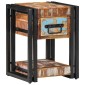 vidaXL Κομοδίνο 2 τμχ. Πολύχρωμο 30 x 30 x 40 cm Στερεό Ανακτηθέν Ξύλο
