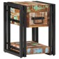 vidaXL Κομοδίνο 2 τμχ. Πολύχρωμο 30 x 30 x 40 cm Στερεό Ανακτηθέν Ξύλο