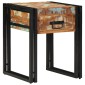 vidaXL End Table με συρτάρι 40 x 40 x 50 cm Στερεό Ανακτηθέν Ξύλο