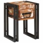 vidaXL End Table με συρτάρι 30 x 30 x 40 cm Στερεό Ανακτηθέν Ξύλο
