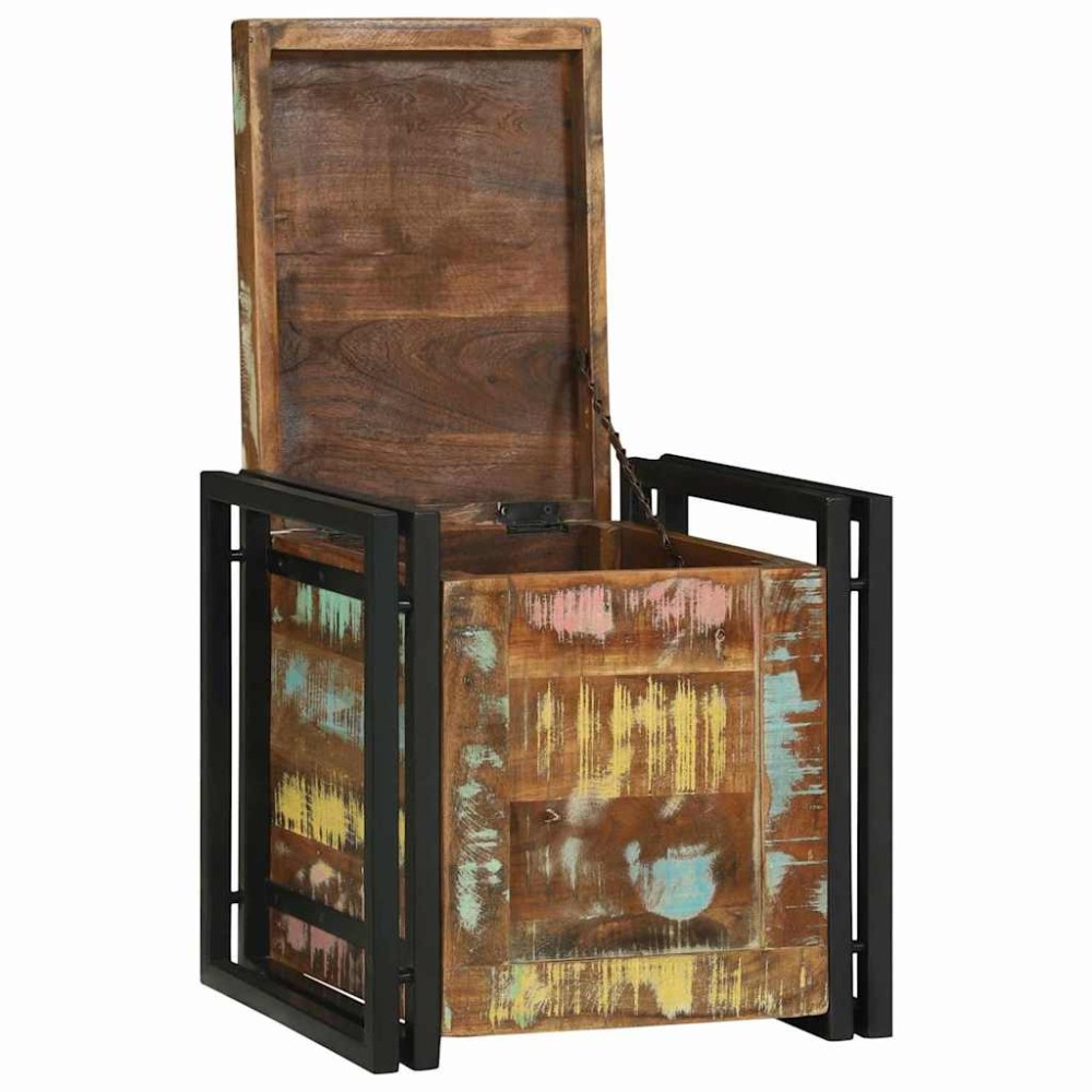 vidaXL Κουτί αποθήκευσης 40 x 40 x 40 cm Στερεό Ξύλο Ακακίας
