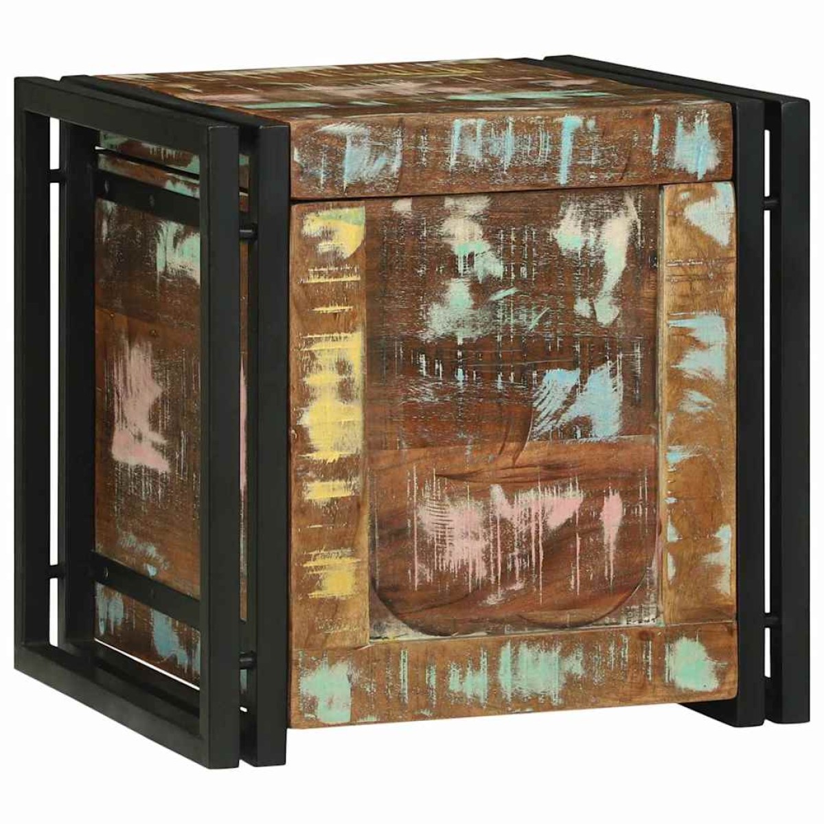 vidaXL Κουτί αποθήκευσης 40 x 40 x 40 cm Στερεό Ξύλο Ακακίας