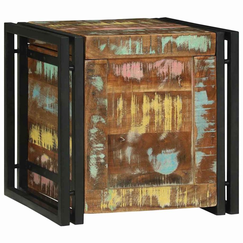 vidaXL Κουτί αποθήκευσης 40 x 40 x 40 cm Στερεό Ξύλο Ακακίας